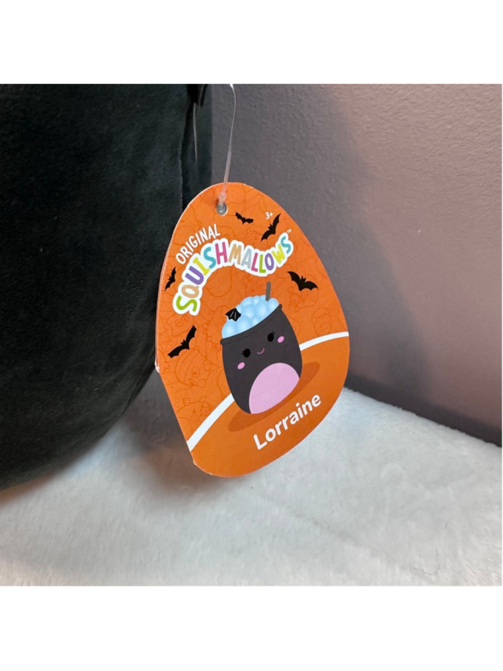Squishmallows Lorraine Bat Plush 7 Inch Halloween Stuffed Animal NWT - Picture 2 of 4